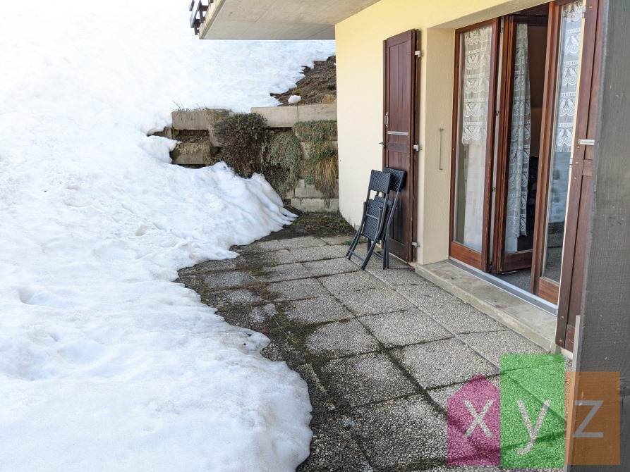 La grande terrasse de ~15 m2