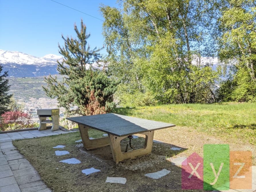 La vue sublime depuis ce jardin Est