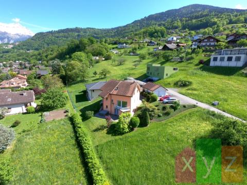 Magnifique villa lumineuse avec panorama dans un quartier prisé de Monthey